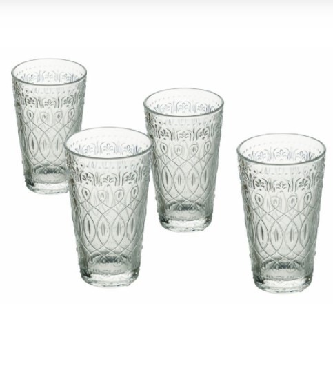 Immagine prodotto Villa D'Este Home Tivoli Nuovo set di bicchieri da cocktail Marrakech 4 pezzi (3 dl, 4 x, Bicchieri da bibita lunghi)