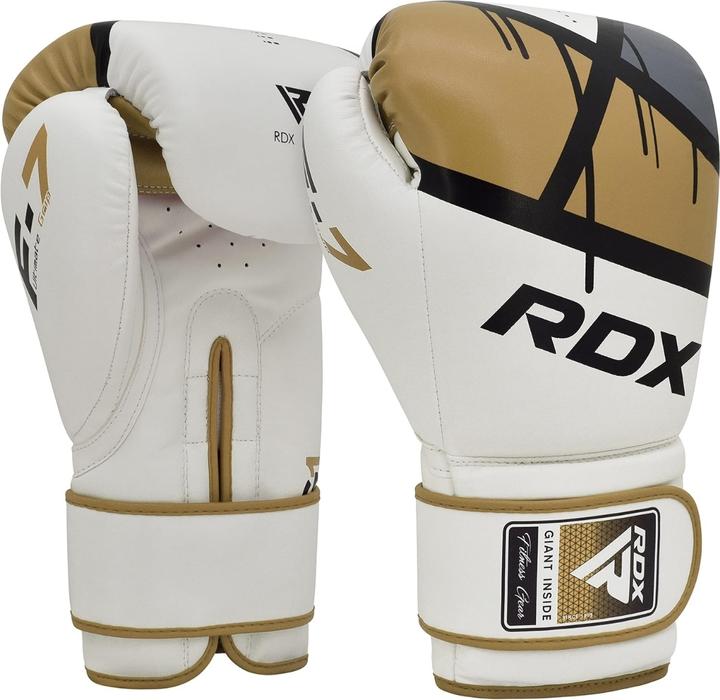 Image du produit Rdx F7 Ego Boxing Gloves Gold (8 OZ)
