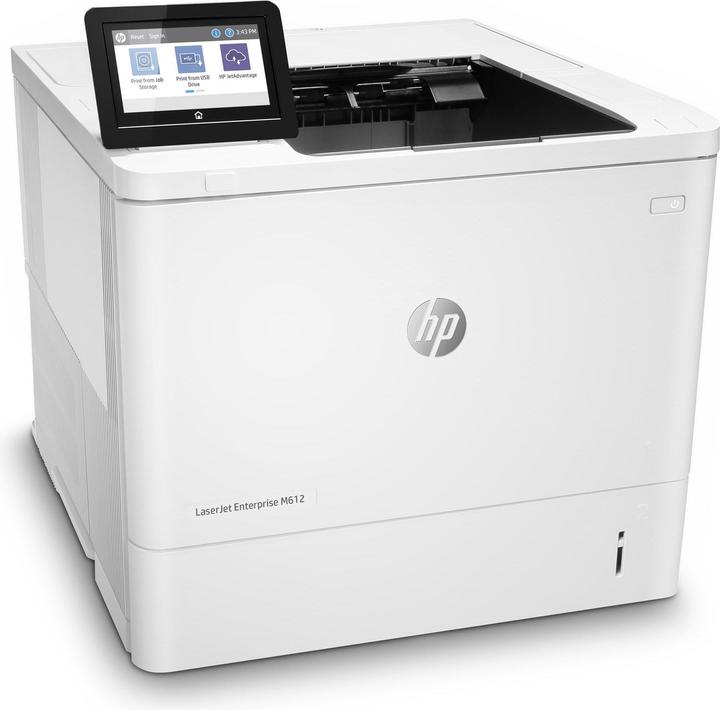 HP LaserJet Enterprise M612dn (Laser, Schwarz-Weiss)