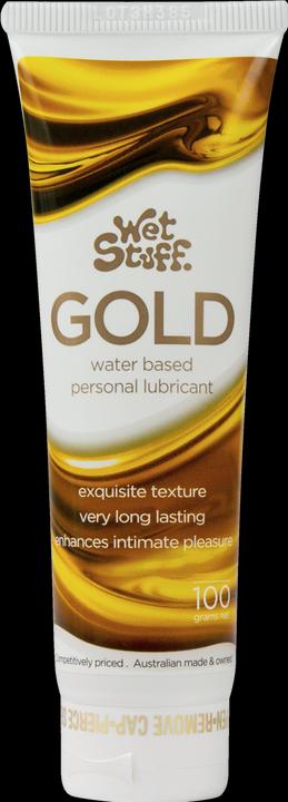 Wet Stuff Gold" 100g premium lube for all intimate play (100 ml)