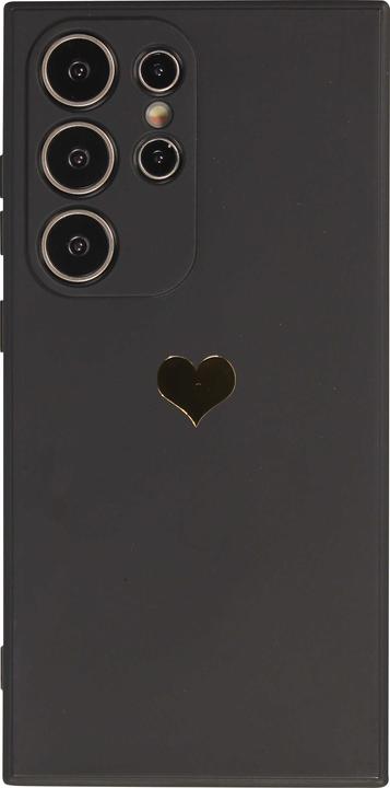 Image du produit PhoneLook Coque Silicone Mat Coeur doré (Samsung Galaxy S24 Ultra)