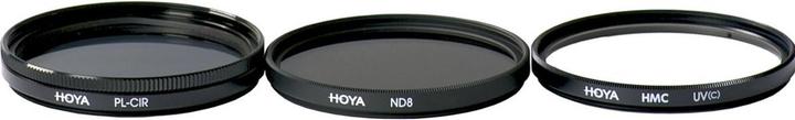 Actual product image Hoya Digital Filter Kit II (UV, CIR-PL & ND8) Filterset (40.50 mm, Neutral density filter, UV filter, Polarizing filter)
