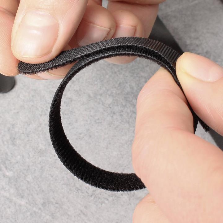 Produktbild Quadrios 23CA188 Klettkabelbinder zum Bündeln Haft- und Flauschteil (L x B) 350 (Klettkabelbinder, 350 mm, 10 Stk.)