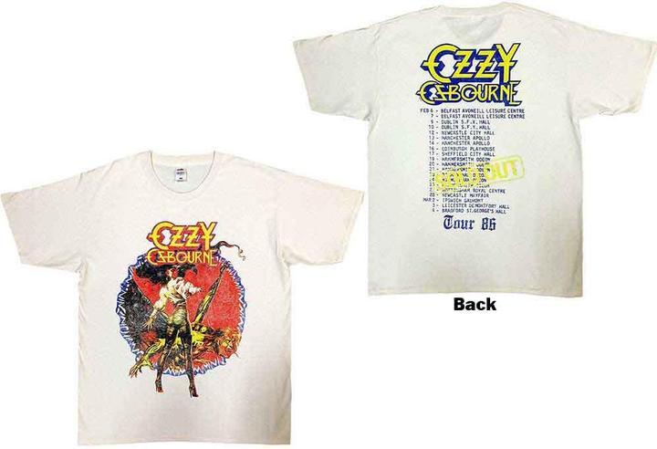 Ozzy Osbourne The Ultimate Sin Tour 86