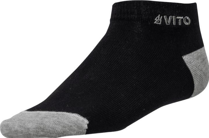 Produktbild VITO 1 PAAR SCHWARZE SOCKEN EVERYDAY FRESH Grosse 38-42 (Einzelpack, 38 - 42, 43 - 47, 35 - 37)