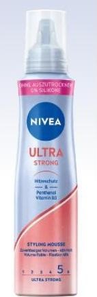 Actual product image NIVEA Ultra Strong Styling Mousse (150 ml, Foaming agent)