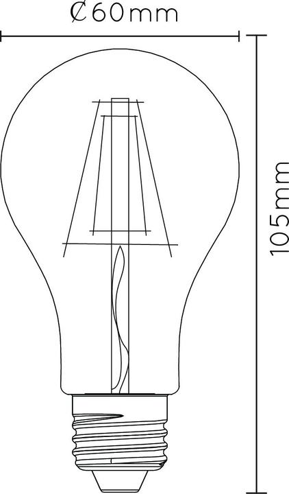 Produktbild Lucide E27 (E27, 5 W, 600 lm, 1 x, E)