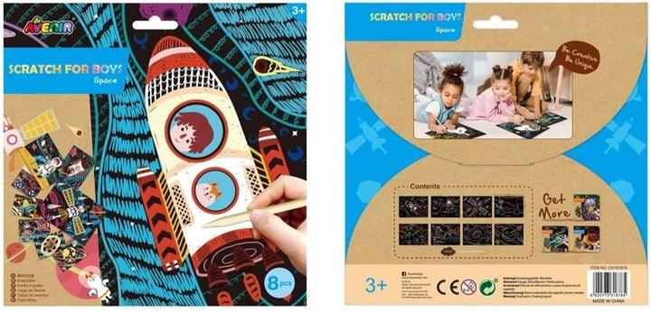 Actual product image Avenir Scratch Boys Space