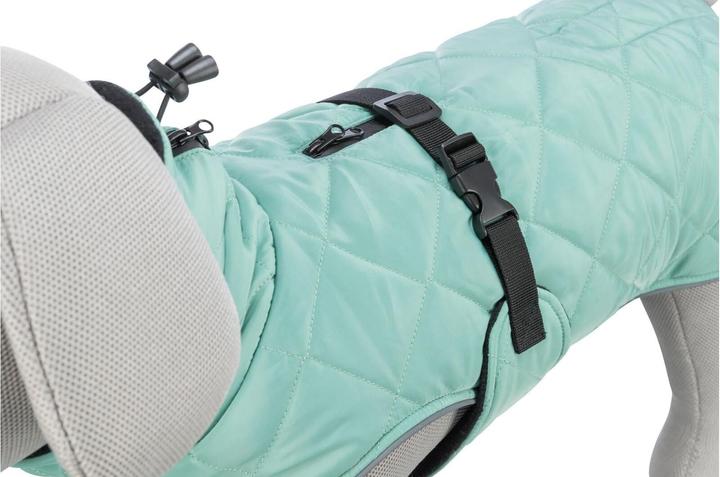 Immagine prodotto Trixie Cappotto CityStyle Oslo, riciclato, M, 50 cm, Giada (M, Cappotto per cani)