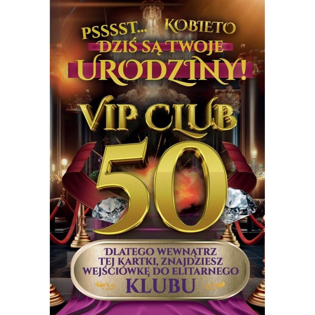 Yeku Geburtstagskarte zum 50. Geburtstag für Frauen (47997084)