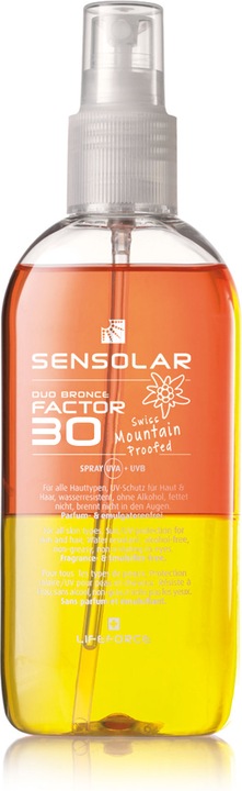 Actual product image Sensolar Sun protection (Sun spray, SPF 30, 200 ml, 224 g)