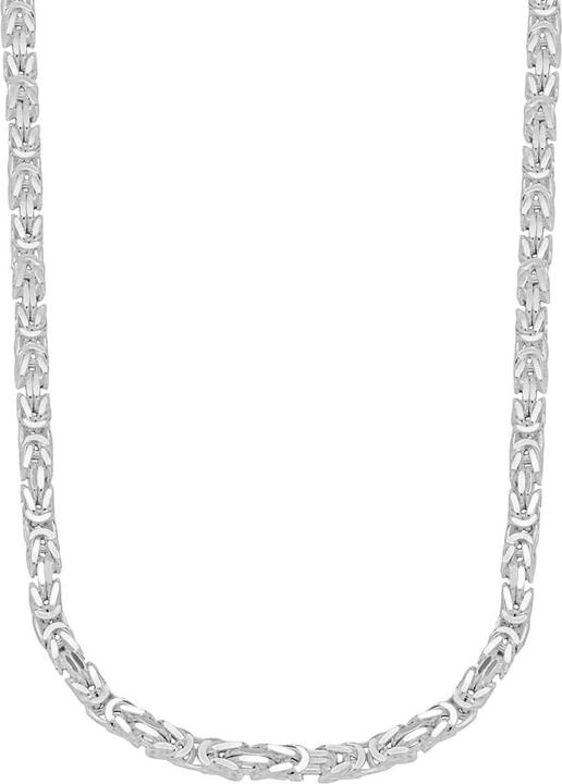 Candy King necklace Heracles 3.8 mm, 925 sterling silver (925 Sterling silver, 60 cm)