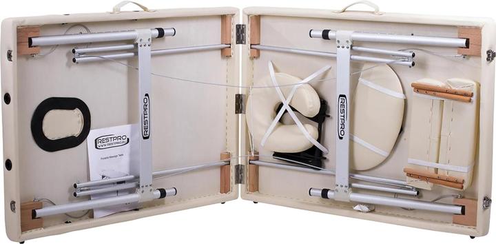 Image du produit Kübler Sport Restpro® Table de massage en valise Alu, Crème, L