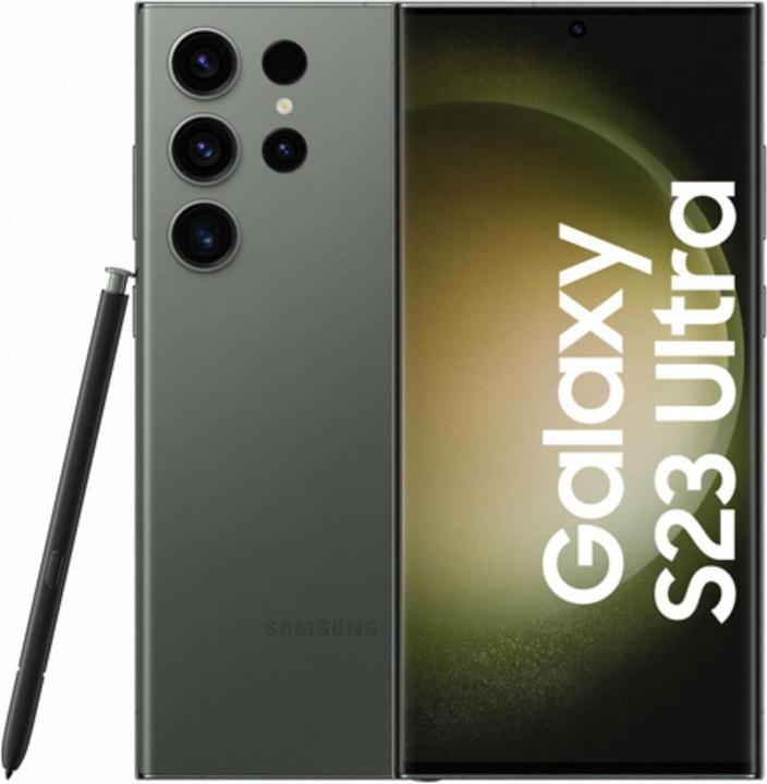 Re!commerce Galaxy S23 Ultra 5G (dual sim) (256 GB, Green, 6.80", 200 Mpx, Dual SIM, A / Like new)