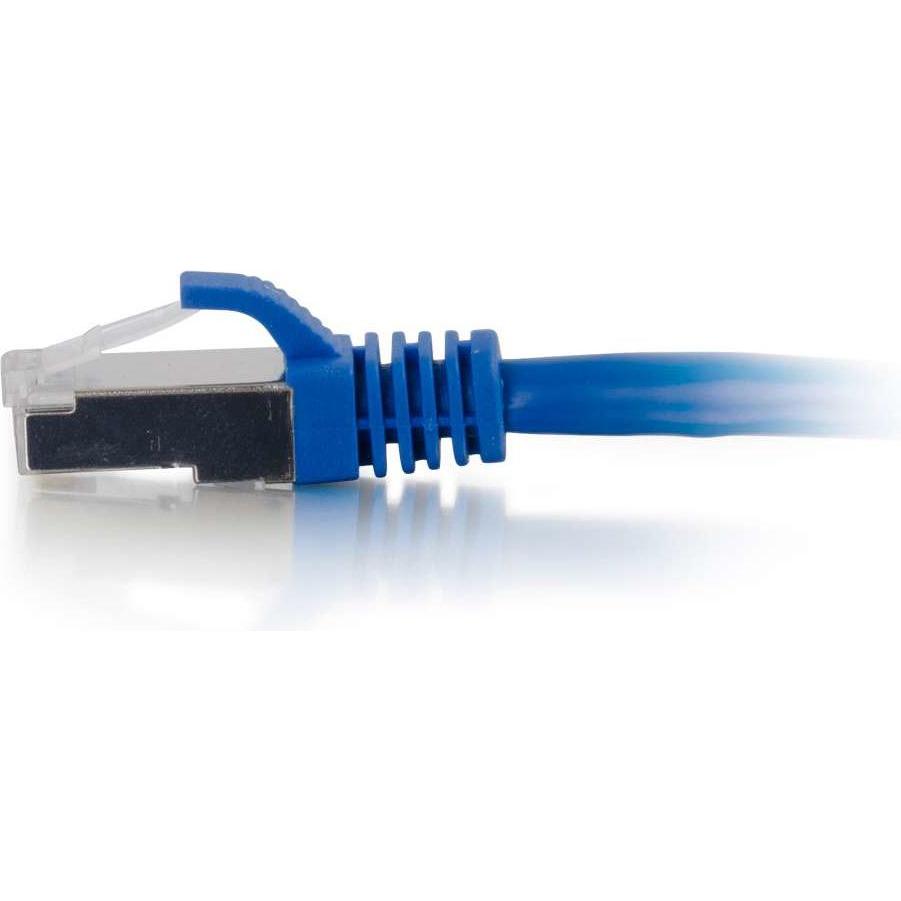 Thumbnail - C2G Cat6a Booted Shielded (STP) Network Patch Cable (S/FTP, CAT6a, 15 m), Netzwerkkabel