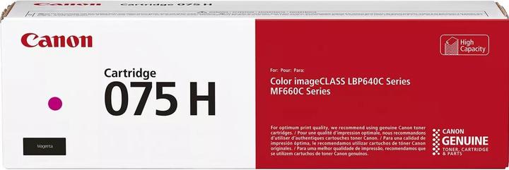 Produktbild Canon Toner Cartridge 075 H M magenta (M)