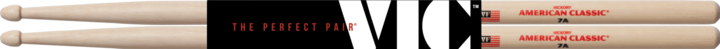 Image du produit Vic Firth VF7A Baguettes de tambour 7A (Batterie)