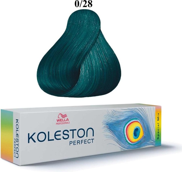 Immagine prodotto Wella Vopsea permanenta Professionals Koleston Perfect 0/28, Gri Petrol, 60ml (0, 28)
