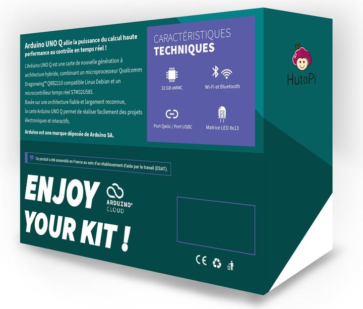 Produktbild Arduino Budget Kit UNO Q (4GB - 32GB eMMC)