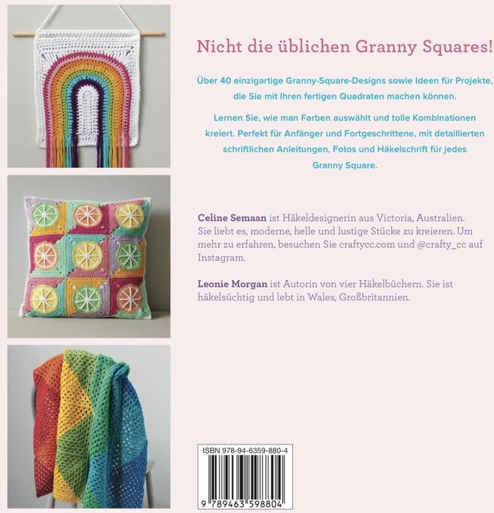 Actual product image Librero Modern Granny Squares Crochet