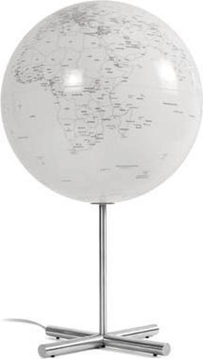 Produktbild Atmosphere Globuslampe 30 cm Durchmesser Edelstahl weiss mit Beleuchtung NR-0331gl-GB (30 cm)