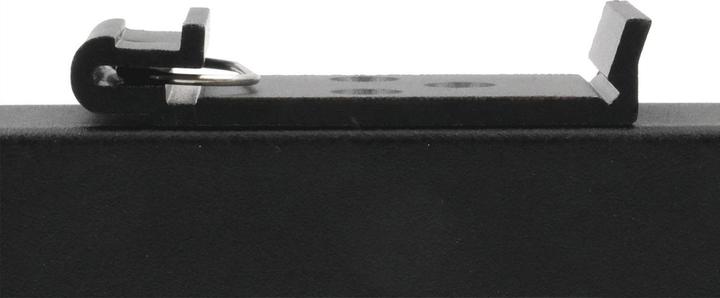 Image du produit Exsys 4 ports USB 3.2 Gen 1 HUB Boîtier métallique, câble USB 3.0, rail Din et support mural inclus (USB-B, 4 ports)