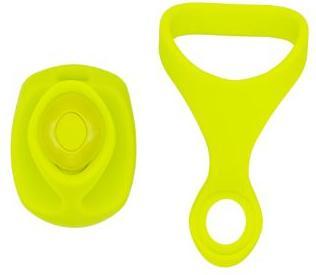 Actual product image Dame Products Fin Finger Vibrator Citrus