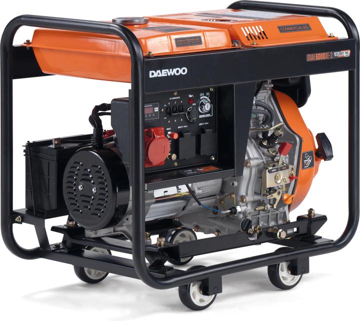 Actual product image Daewoo Power Products Diesel generator (4500 W, 13.50 l)
