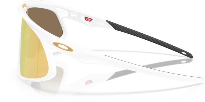 Actual product image Oakley Rslv (matt white, Prizm 24k)
