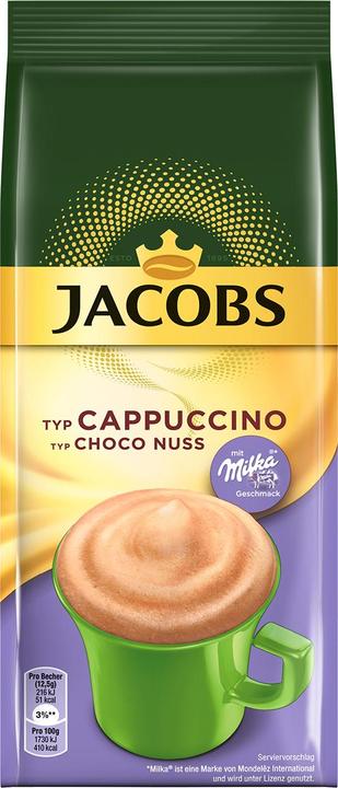 Actual product image Jacobs Cappuccino Choco Nut instant coffee 500 g (500 g)