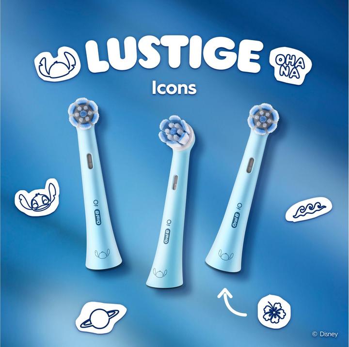 Actual product image Oral-B Aufsteckbürsten iO Kids Stitch 4er Aufsteckbürsten (4x)