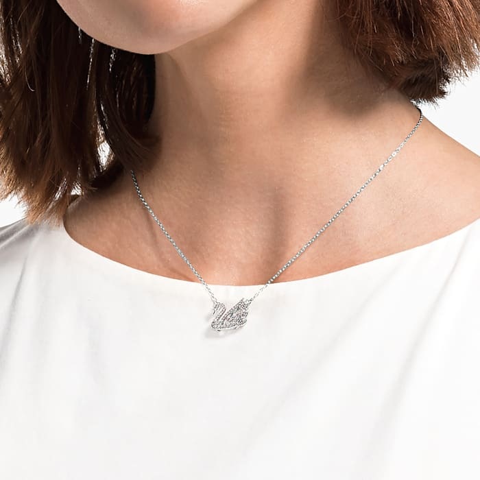 Immagine prodotto Swarovski Collana cigno danzante (Acciaio inossidabile, 38 cm)