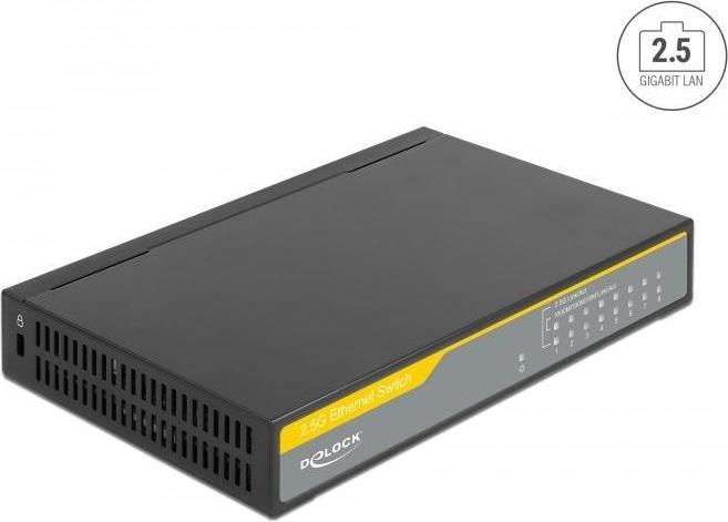Produktbild Delock 2.5 Gigabit Ethernet Switch (8 Ports)