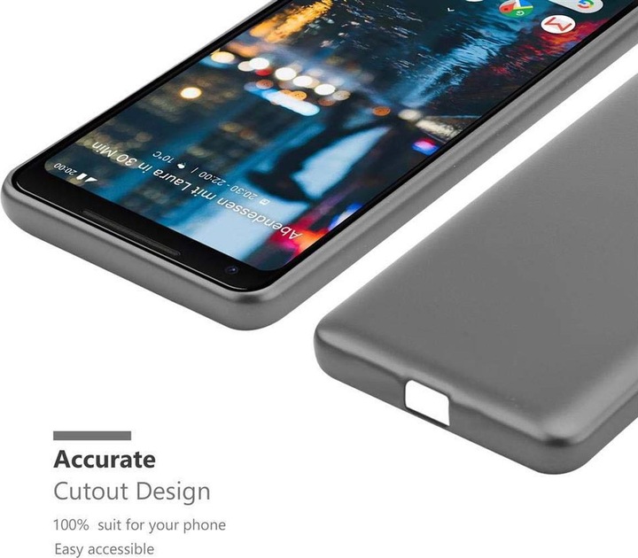 Produktbild Cadorabo TPU Matt Metallic Cover (Google Pixel 2 XL)