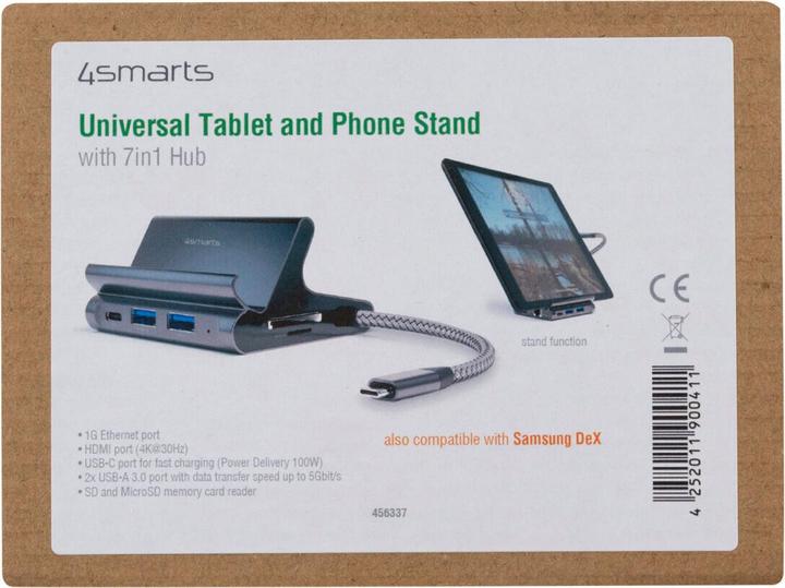 Produktbild 4smarts 7 in 1 Hub (Docking Port, 1 Port)