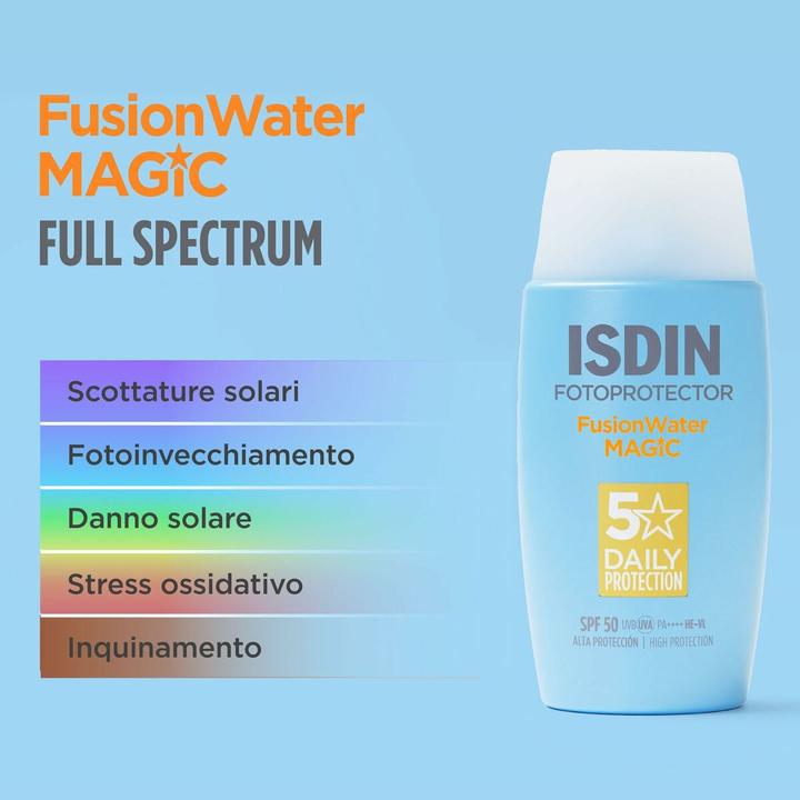 Immagine prodotto Isdin Fusion Water (Crema solare viso, SPF 50, 50 ml)