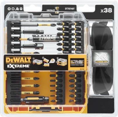 Actual product image DeWalt Screwdriver set (PH2, PH3, PZ1, PZ2, PZ3, T10, T15, T20, T25, T30)