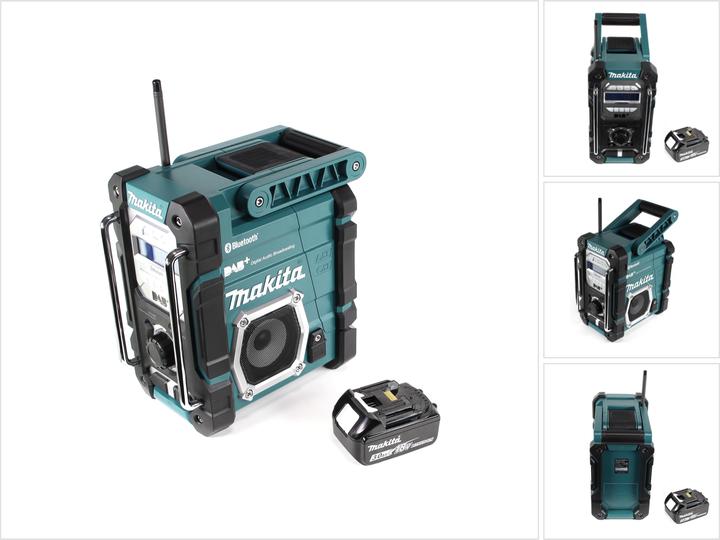 Produktbild Makita DMR 112 F1 Akku Baustellen Radio 7,2 - 18V Bluetooth DAB+ + 1x 3,0Ah Akku - ohne Ladegerät