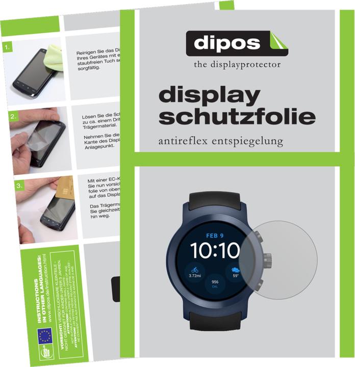 Actual product image Dipos Screen Protector Anti-Glare (LG Watch Sport)