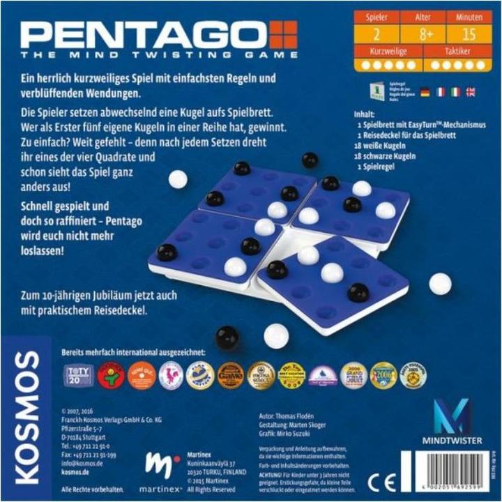 Produktbild Kosmos Pentago Jubiläum (Deutsch, 2 Spieler)