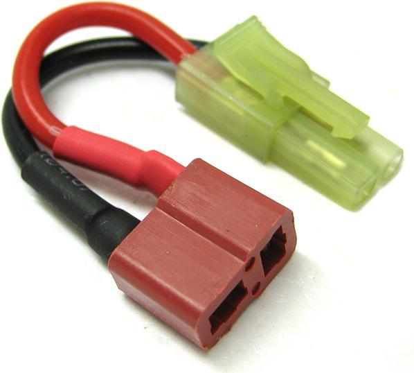 Swaytronic Câble adaptateur T-Plug femelle vers mini Tamiya mâle