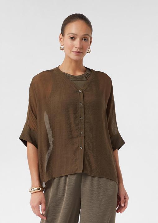 Image du produit Comma Accessories Leicht transparente Bluse aus Viskosemix (M)