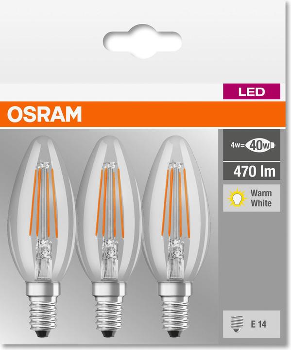 Image du produit Osram Led Base Classic A (E27, 6.50 W, 806 lm, 3 x, A)