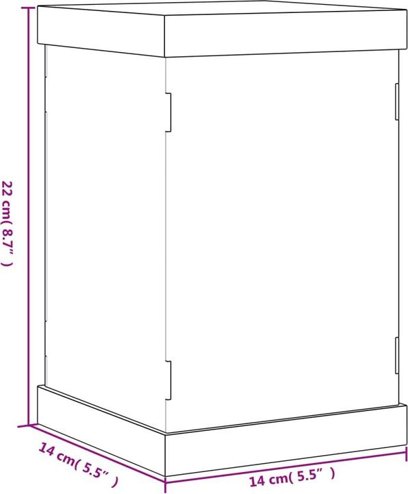 Actual product image vidaXL Joses (24 x 12 x 11 cm)