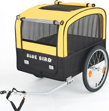 Blue Bird 610 048 01 61004801 Hondenfietskar zwart geel
