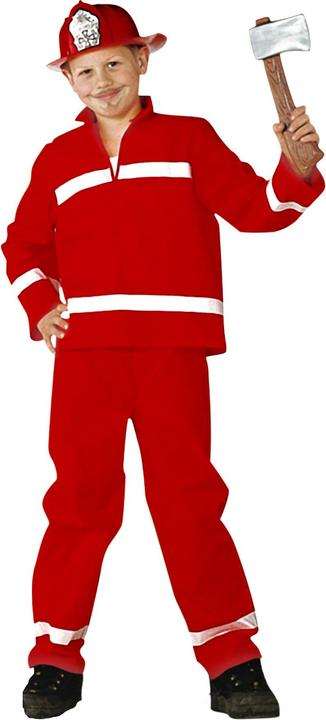 Immagine prodotto Rubies Costume da vigile del fuoco per bambini (128)