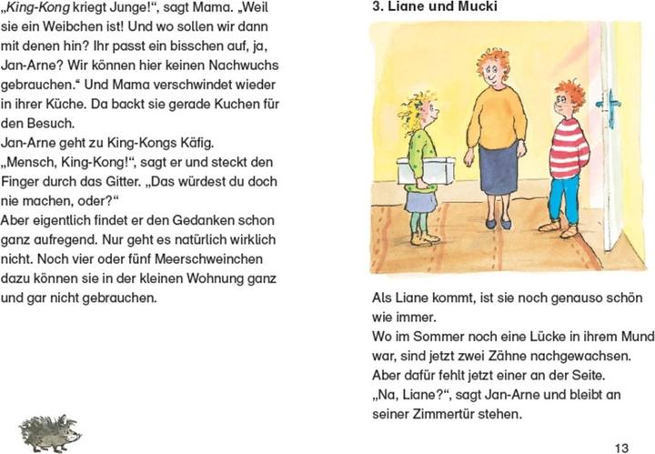 Actual product image King-Kong the love pig (Kirsten Boie, Silke Brix, German)