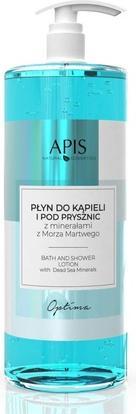 Immagine prodotto Apis Natural Cosmetics Optima Bath and Shower Lotion płyn do kąpieli i pod prysznic z minerałami z Morza Martwego 1000ml (1000 ml)