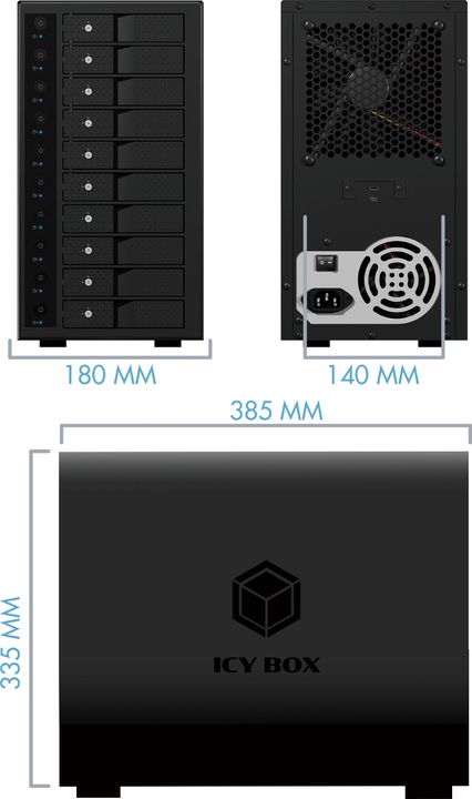 Actual product image Icy Box IB-3810-C31 (3.5")