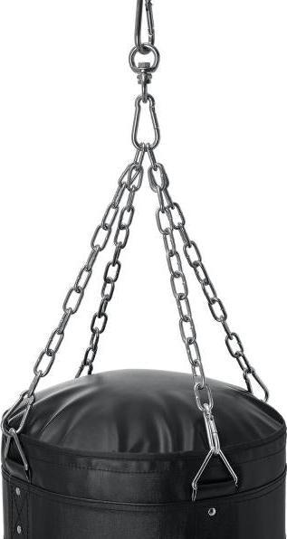 Immagine prodotto Juskys Sacco da boxe con catena e moschettone in acciaio (30 kg)
